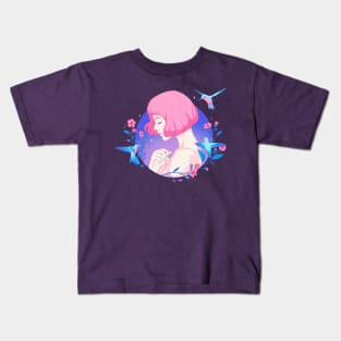 Wish Upon A Hummingbird Kids T-Shirt